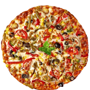 Vegetarian Supreme Pizza 15inch